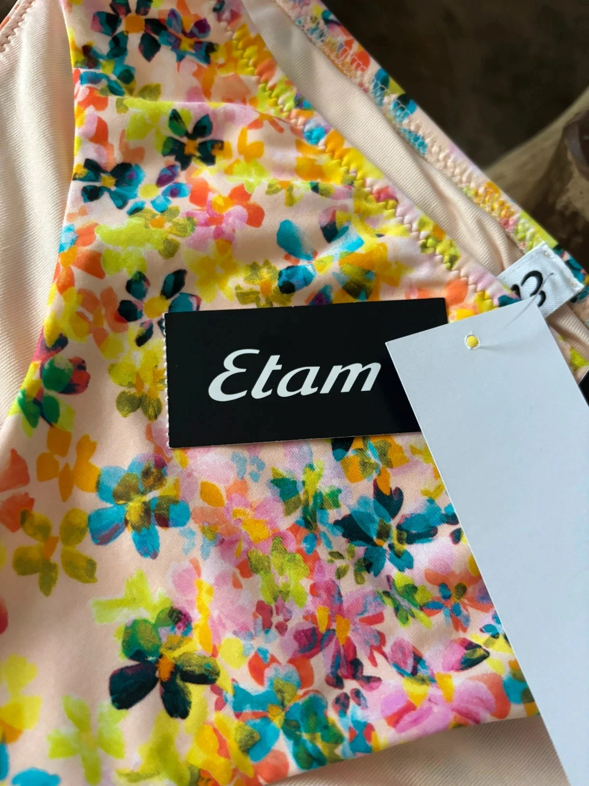 Etam multicolored floral swimsuit bottoms 36 – photo 4